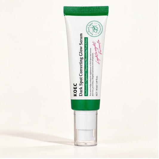 KOEC Dark Spot Correcting Glow Serum — 50 ml — front packaging