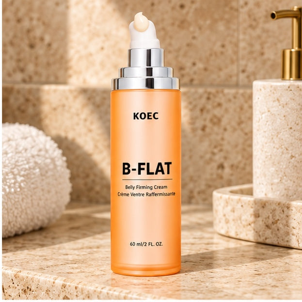 KOEC B-Flat Belly Firming Cream — 60 ml — editorial product photo