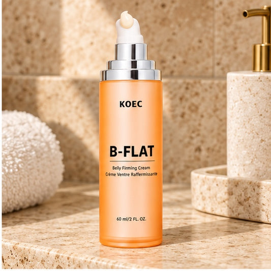 KOEC B-Flat Belly Firming Cream — 60 ml — editorial product photo