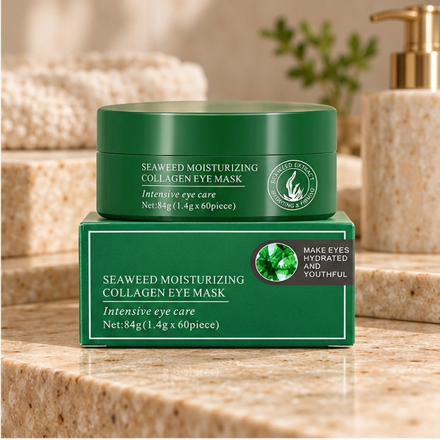 KOEC Seaweed Moisturizing Collagen Eye Mask — 60 Pieces — editorial product photo