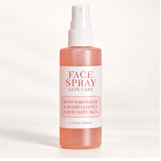 KOEC Rose Water & Herb Face Spray — 100 ml — front packaging