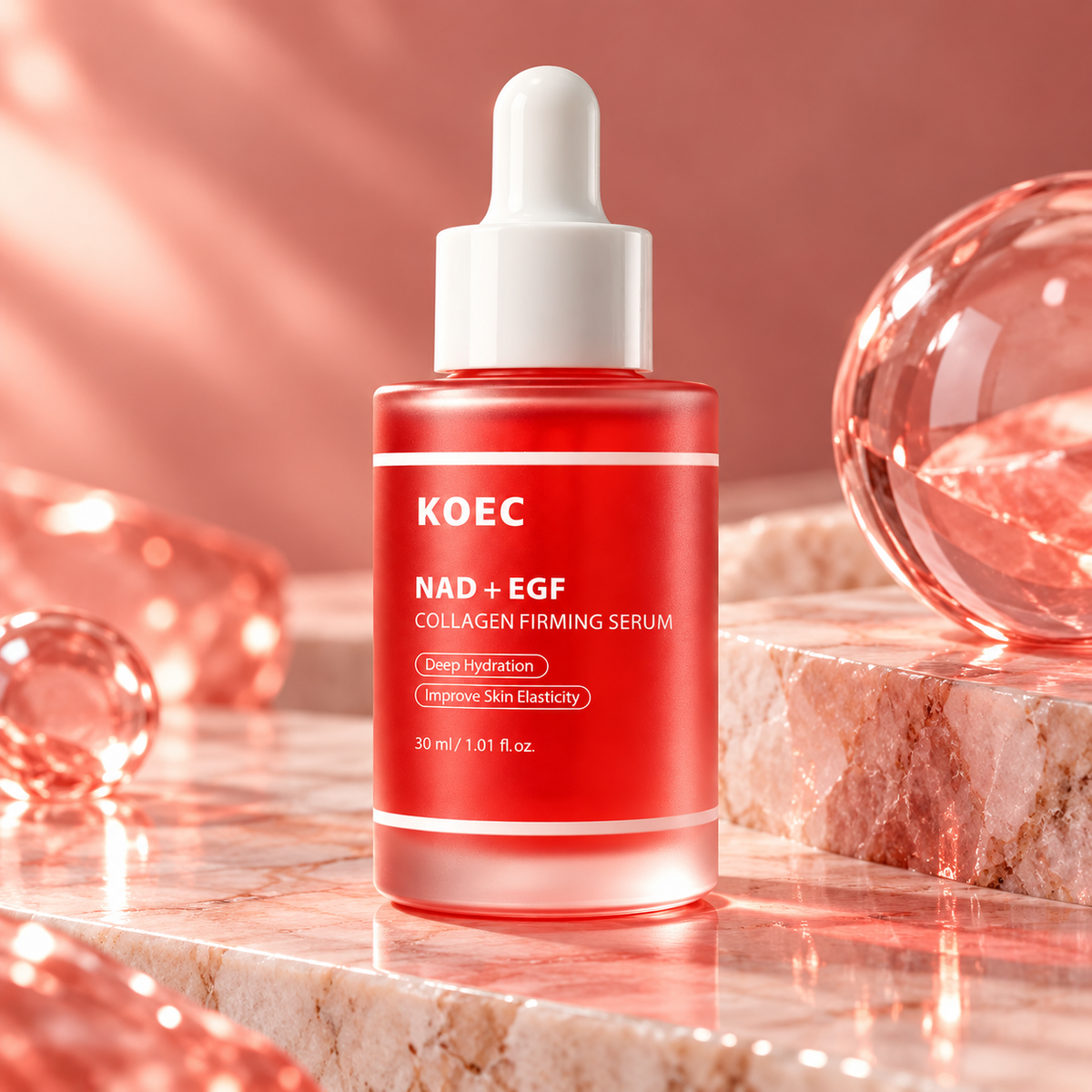 KOEC NAD+ EGF Collagen Firming Serum — 30 ml — product front
