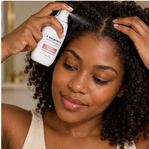 H-REGROW 2.0 Rice Nutri Spray — 50 ml — adult using the product