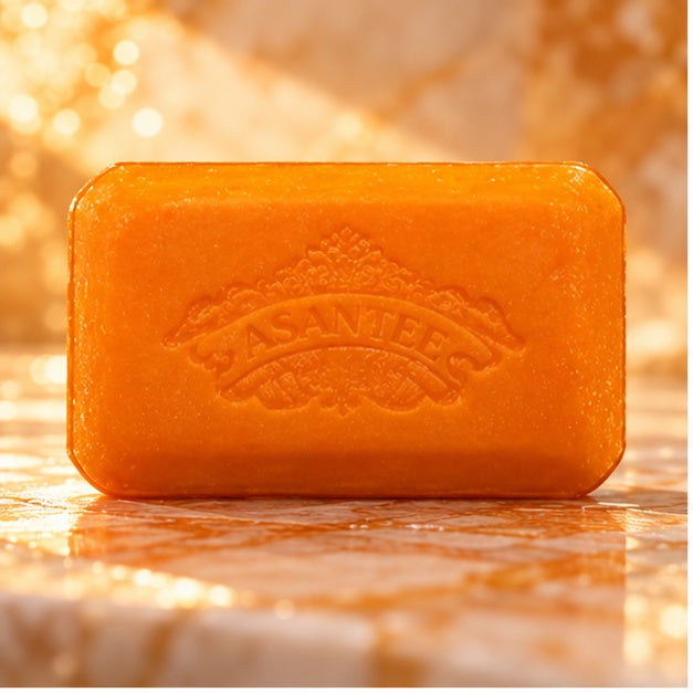 ASANTEE Papaya & Honey Herb Soap — 125 g — product portrait