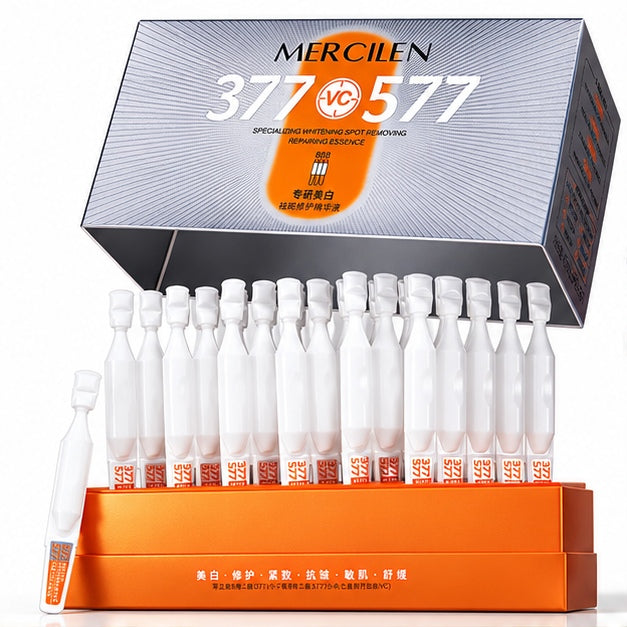 MERCILEN 377 VC 577 Repairing Essence Ampoules — front packaging