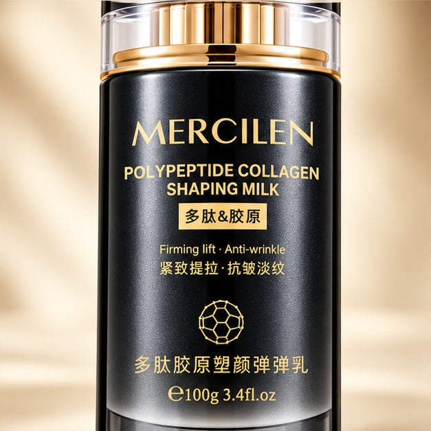 MERCILEN Polypeptide Collagen Shaping Milk — 100 g — label detail