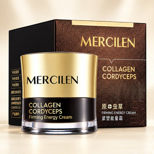 MERCILEN Collagen Cordyceps Firming Energy Cream — 50 g — clear front packaging