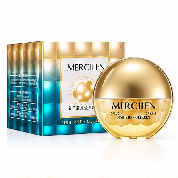 MERCILEN Gold Fish Roe Collagen Cream — front packaging
