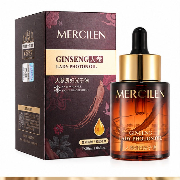 MERCILEN Ginseng Lady Photon Oil — front packaging