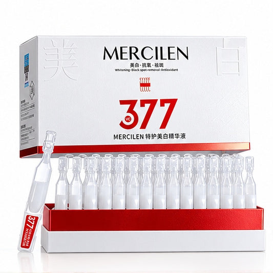 MERCILEN 377 VC Special Care Whitening Essence — front packaging
