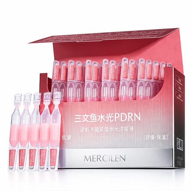MERCILEN Salmon PDRN Facial Essence Ampoules — front packaging