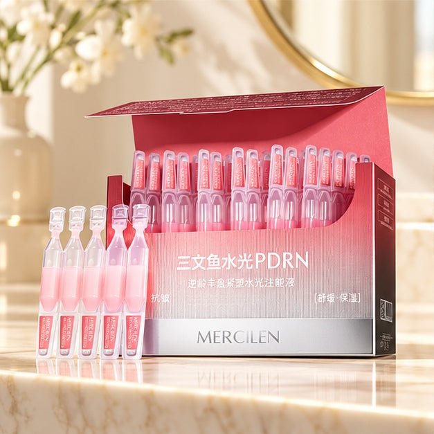 MERCILEN Salmon PDRN Facial Essence Ampoules — vanity product photo