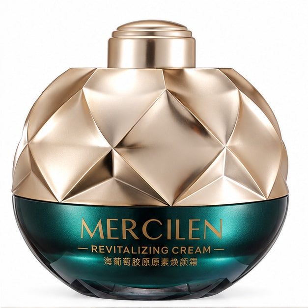 MERCILEN Sea Grape Collagen Revitalizing Cream — label closeup