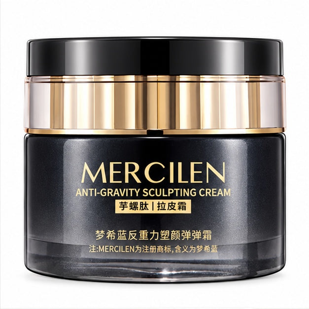 MERCILEN Anti-Gravity Sculpting Cream — label closeup
