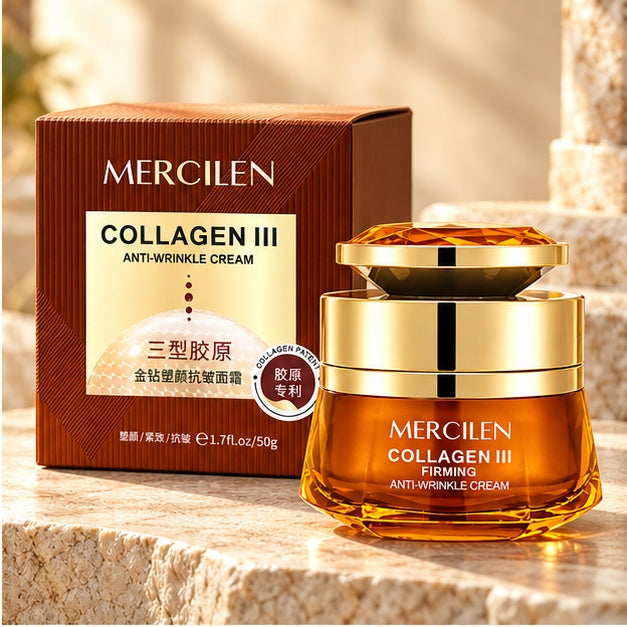 MERCILEN Collagen III Anti-Wrinkle Cream — 50 g — product editorial view