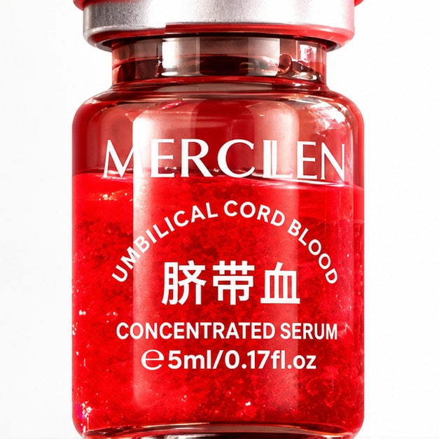 MERCILEN Concentrated Serum — label closeup