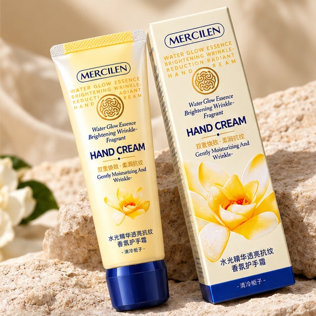 MERCILEN Water Glow Essence Hand Cream — 80 g — product editorial view