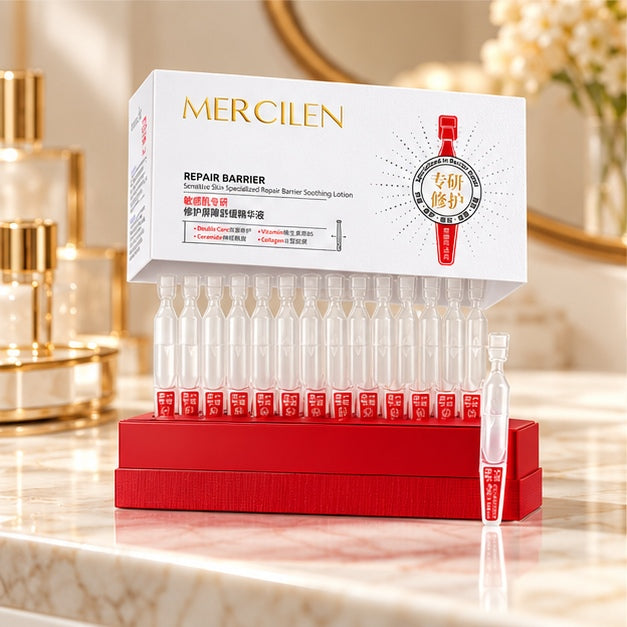 MERCILEN Repair Barrier Soothing Lotion Ampoules — vanity product photo