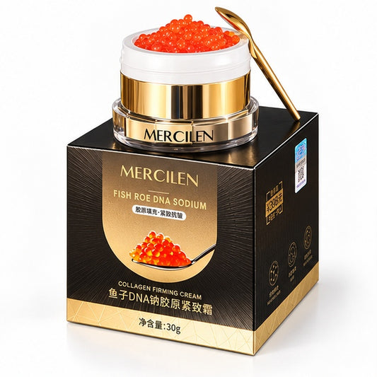 MERCILEN Fish Roe DNA Sodium Collagen Firming Cream — front packaging