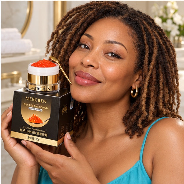 MERCILEN Fish Roe DNA Sodium Collagen Firming Cream — 30 g lifestyle photograph