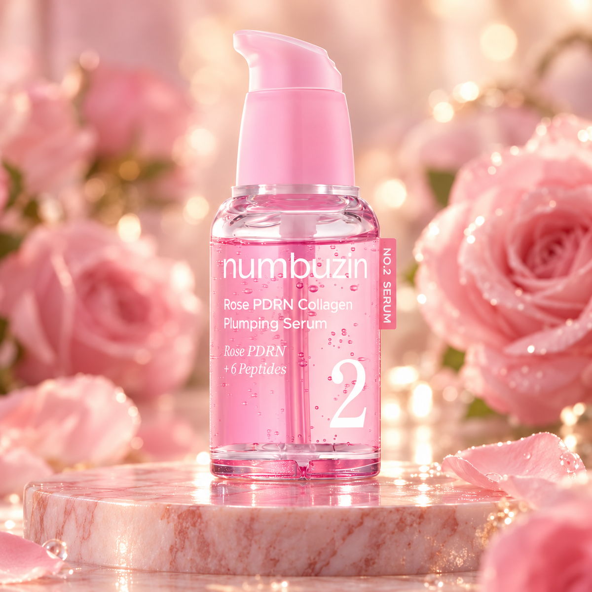 Numbuzin No.2 Rose PDRN Collagen Serum
