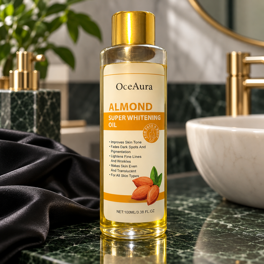 OceAura Almond Face & Body Oil 100 ml — hero