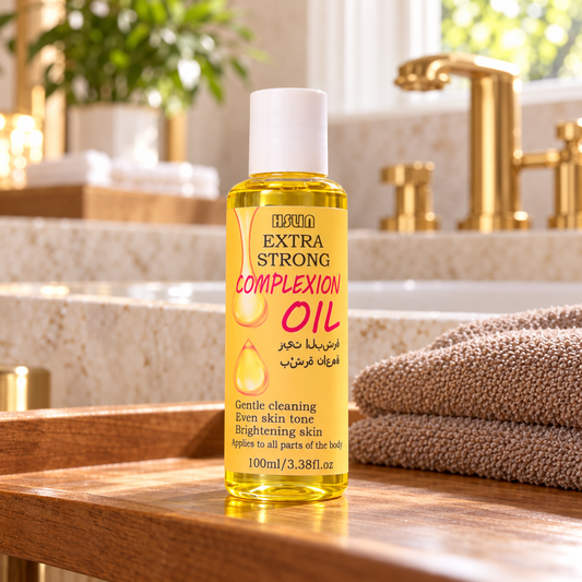 HSUIN complexion oil 100 ml in a home body care routine