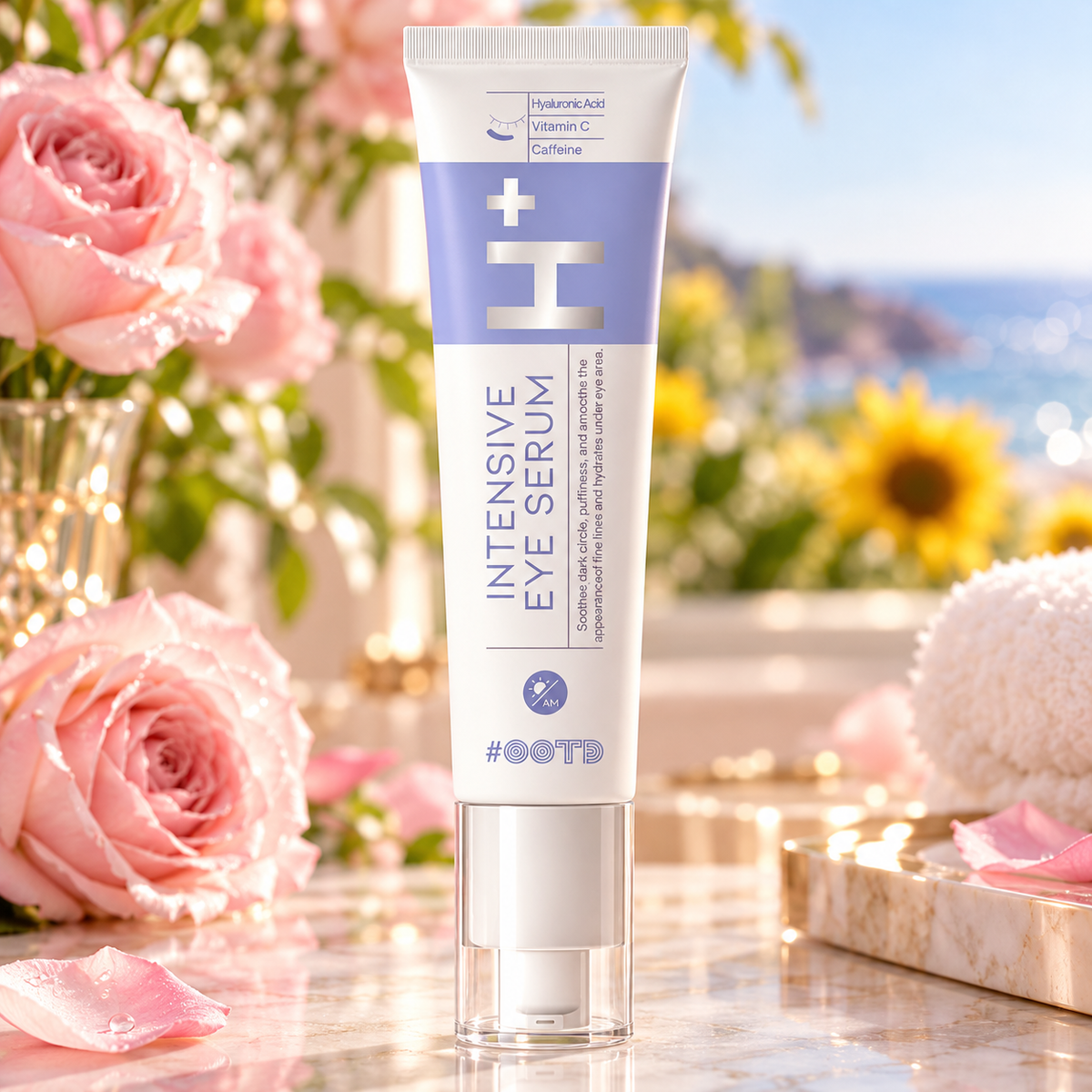 ootd intensive eye serum floral hero
