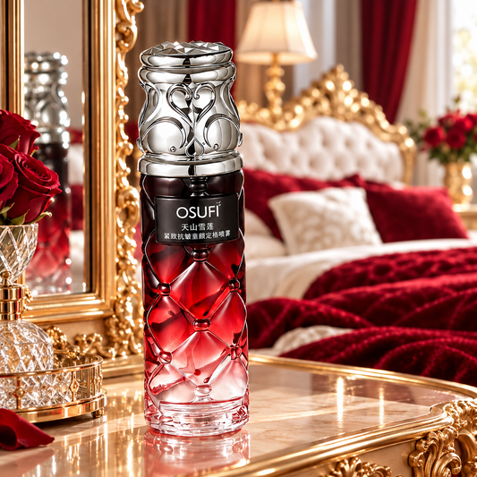 OSUFI Tianshan Snow Lotus Facial Spray — 130 ml in a luxurious product-only setting