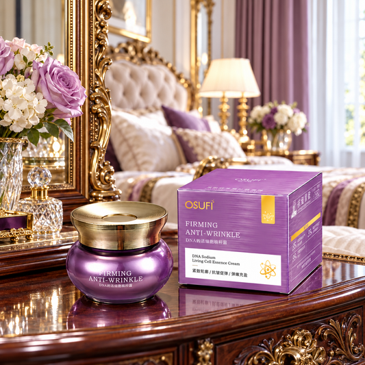 OSUFI DNA Facial Creams — Essence or Collagen, 50 g in a luxurious product-only setting