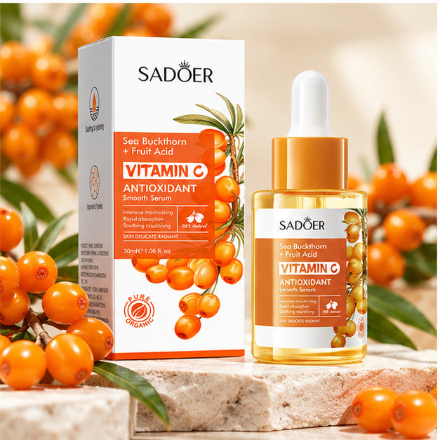 SADOER Sea Buckthorn Vitamin C Serum with sea buckthorn berries
