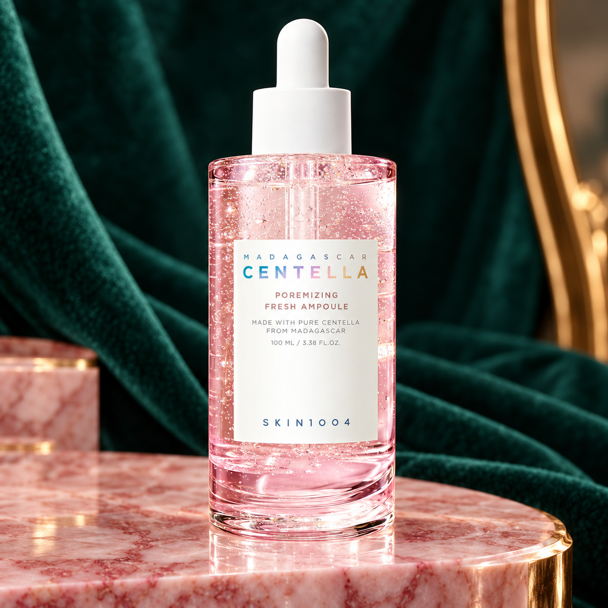 SKIN1004 Madagascar Centella Poremizing Fresh Ampoule 100ml — close-up hero