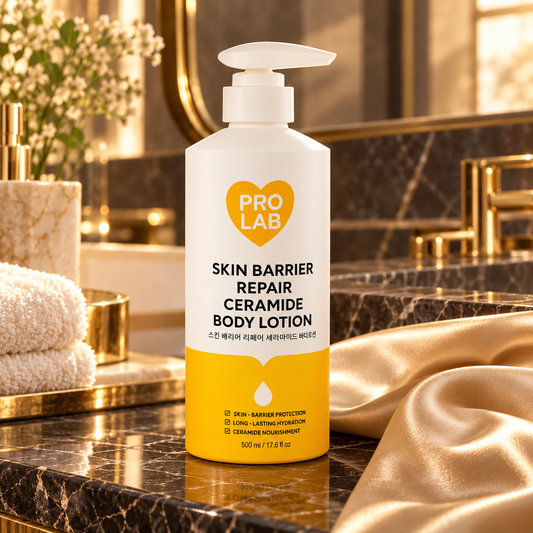 PRO LAB ceramide lotion500ml — view01; SkinSwaagBeauty.com watermark.