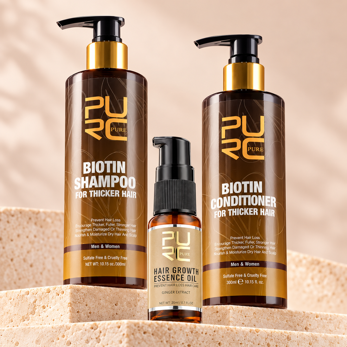 PURC Biotin Hair Care Set — selected product