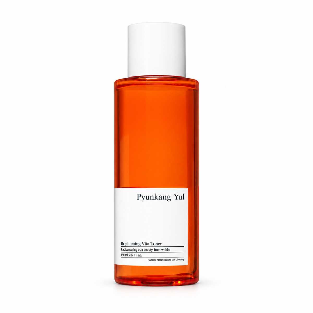 Pyunkang Yul Brightening Vita Toner 150 ml capped bottle on white background