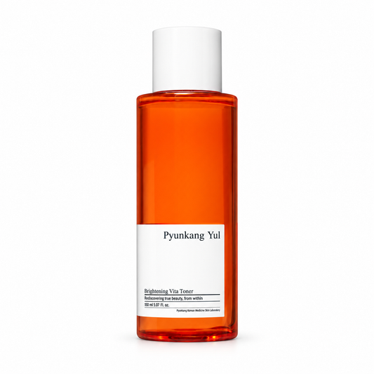 Pyunkang Yul Brightening Vita Toner 150 ml capped bottle on white background