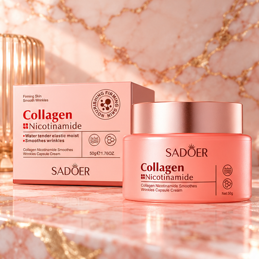 SADOER Collagen Nicotinamide Capsule Cream — 50 g — product hero
