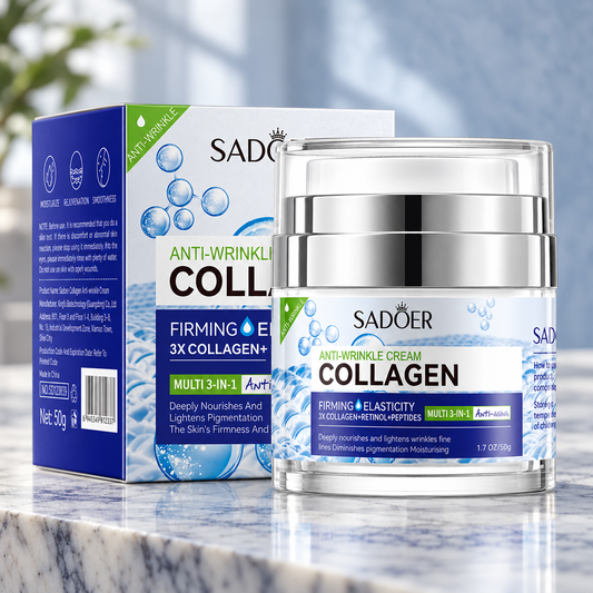 SADOER Collagen Firming Face Cream — package and product