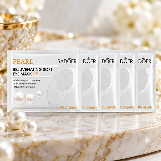 SADOER Pearl Rejuvenating Soft Eye Masks — 5 Sachets — product view 1