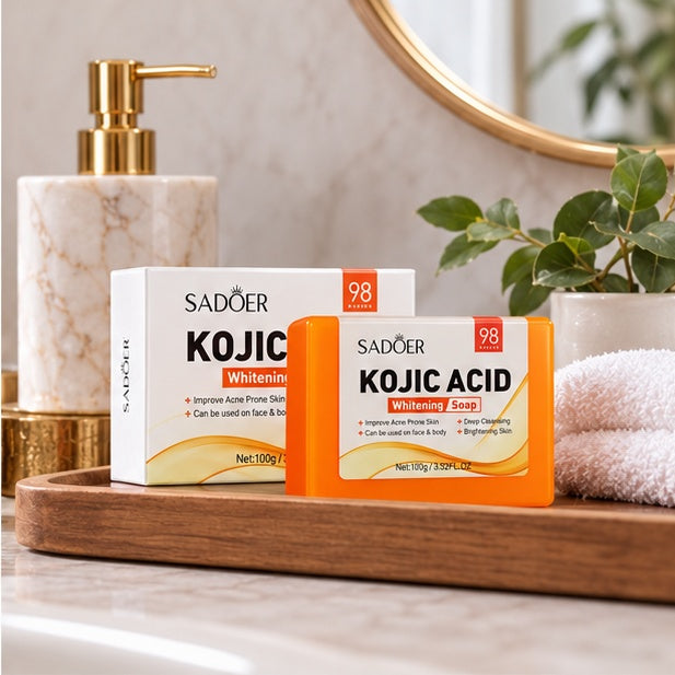 SADOER Kojic Acid Soap — 100 g — product view 2