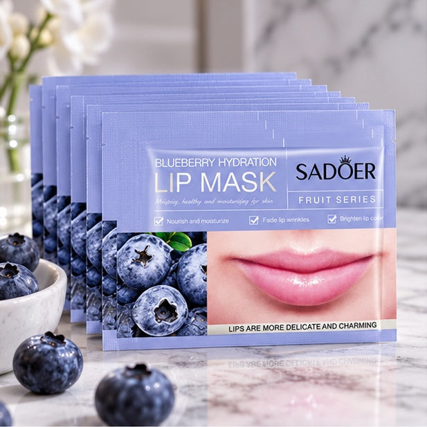SADOER Blueberry Hydration Lip Masks — 10 Pieces — product hero