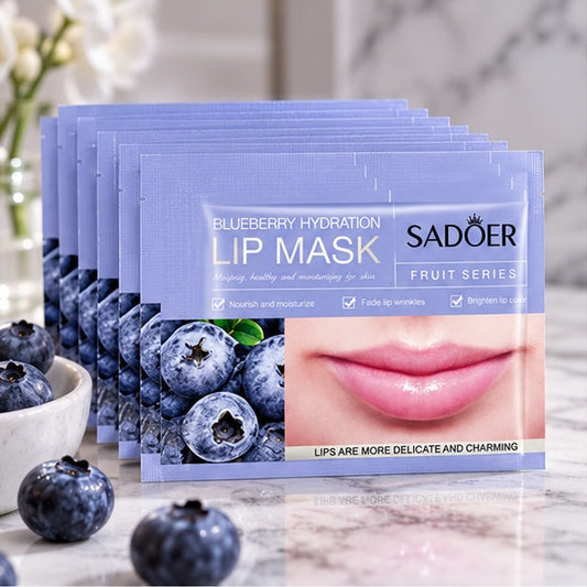 SADOER Blueberry Hydration Lip Masks — 10 Pieces — product hero