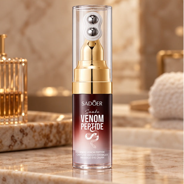 SADOER Snake Venom Peptide Caffeine Massage Eye Cream — 25 g — front label