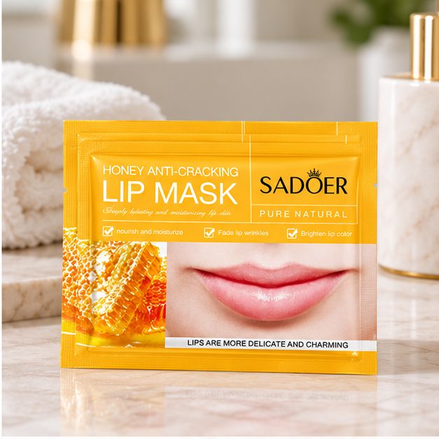 SADOER Honey lip masks — single packet detail