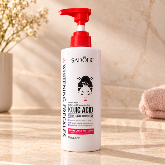 SADOER Kojic Acid Body Lotion 250 g — labeled product hero