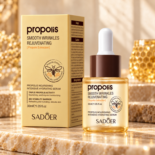 SADOER Propolis Nourishing Intensive Hydrating Serum — 30 ml — package and product