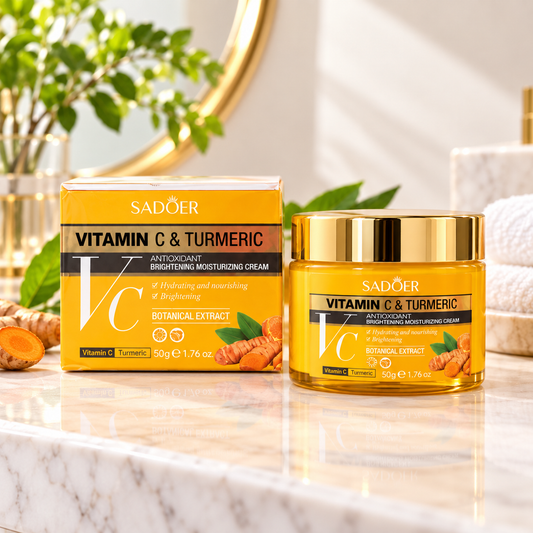 SADOER Vitamin C and Turmeric Cream 50g product scene