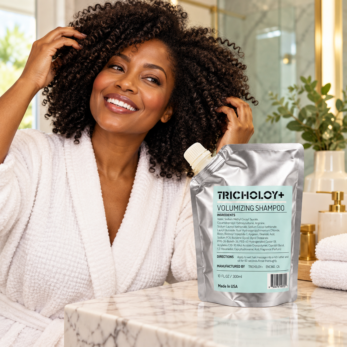 TRICHOLOY+ shampoo — shampoo-curls