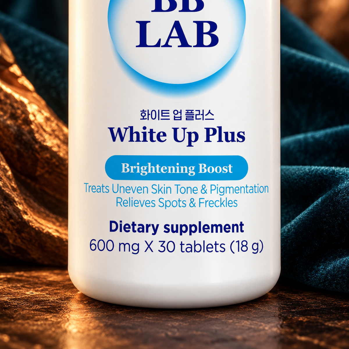 BB LAB White Up Plus 30 Tablets — front label and package size detail