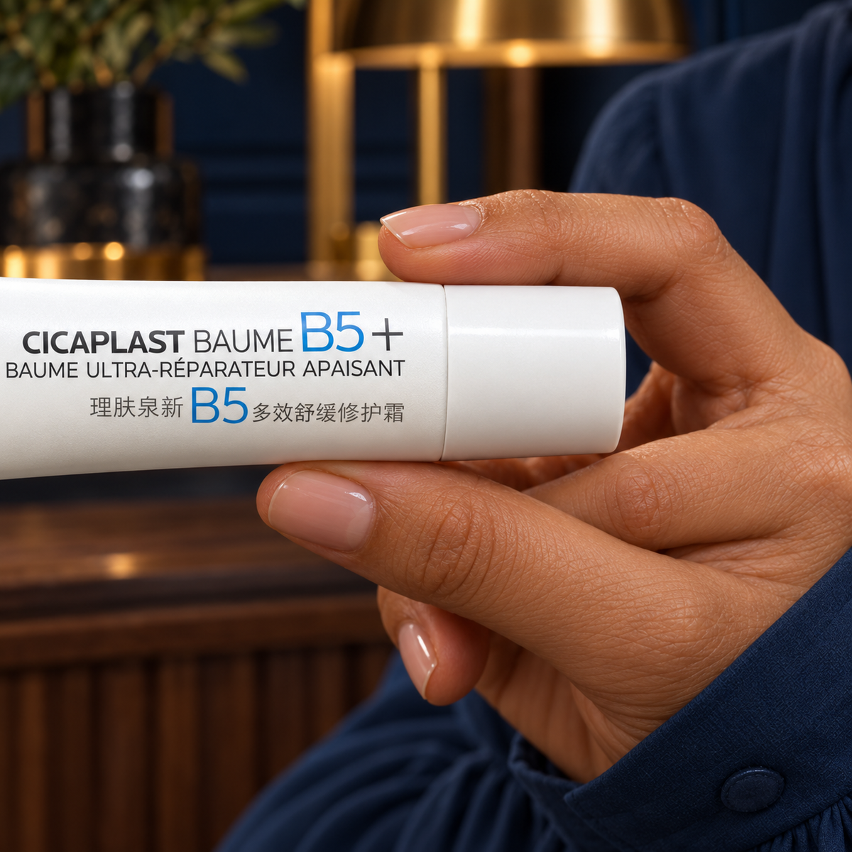 La Roche-Posay Cicaplast Baume B5+ — closed cap and container detail